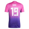 Officiële Voetbalshirt Duitsland Sane 19 Uit EK 2024 - Heren